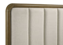 Amsbury 59-inch Upholstered  Bed Nutmeg