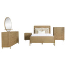 Arini  Bedroom Set Black and Natural