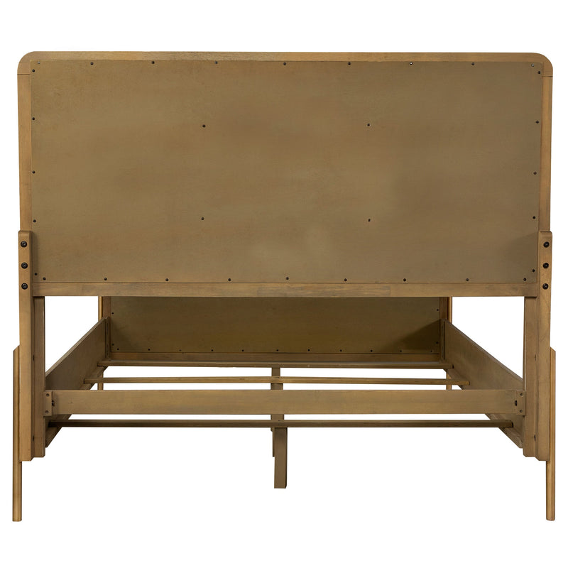 Arini RattanPanel Bed Sand Wash and Natural