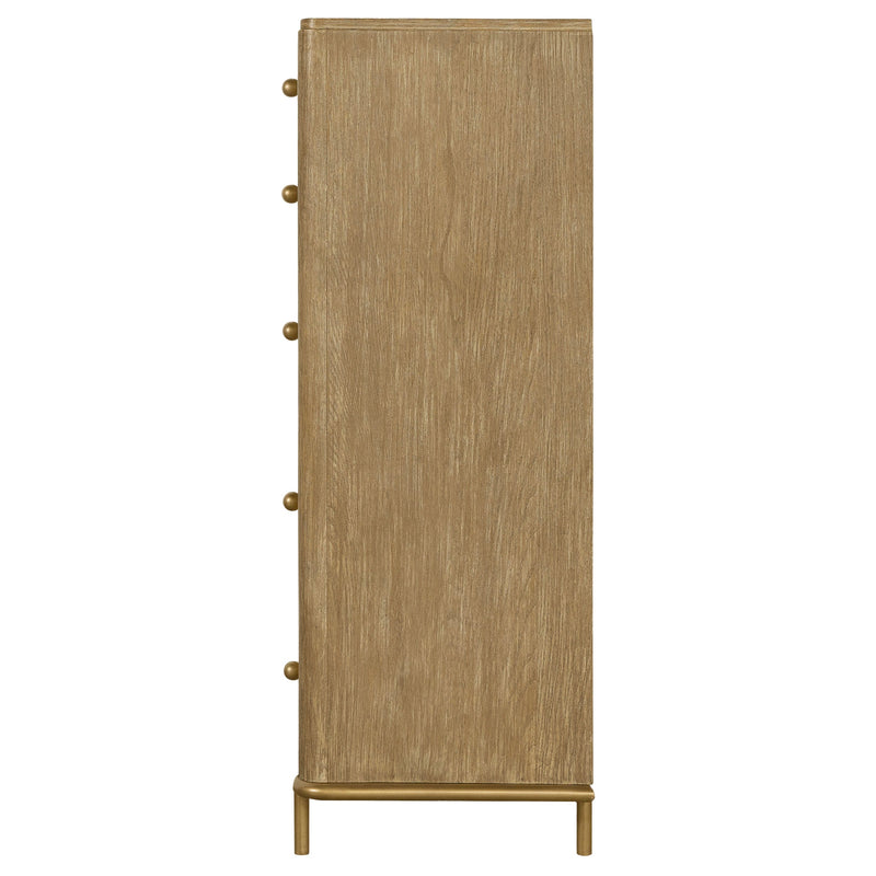 Arini 5-drawer Bedroom Chest Black