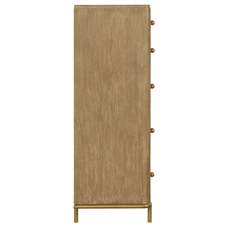 Arini 5-drawer Bedroom Chest Black
