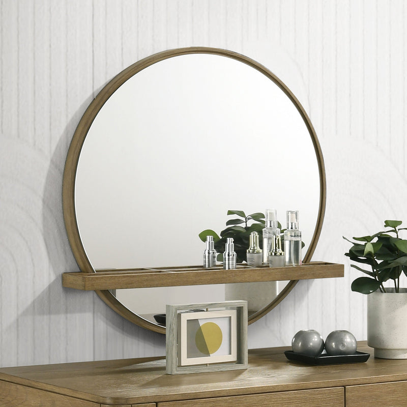 Arini  Makeup Vanity Table and Mirror Set Black
