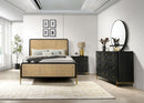 Arini  Bedroom Set Black and Natural