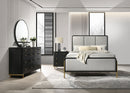 Arini  Bedroom Set Black and Natural