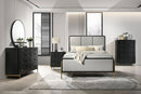 Arini  Bedroom Set Black and Natural