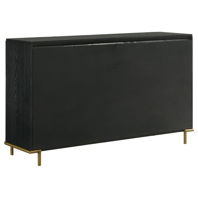 Arini  Bedroom Set Black and Natural