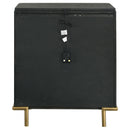 Arini 3-drawer Nightstand Black