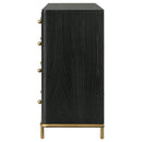 Arini 8-drawer Dresser Black