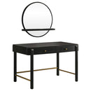 Arini  Makeup Vanity Table and Mirror Set Black