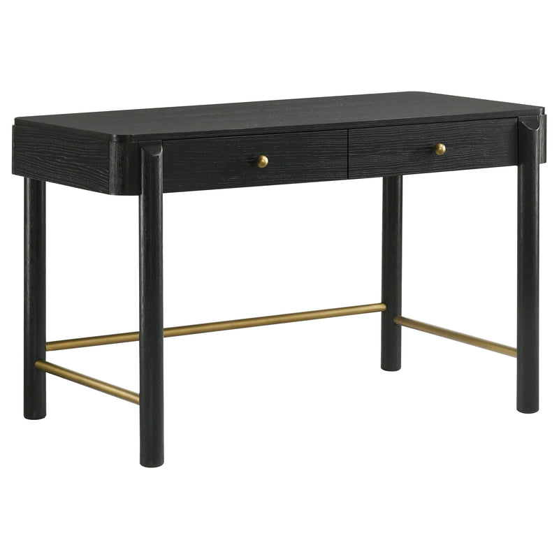 Arini  Makeup Vanity Table and Mirror Set Black