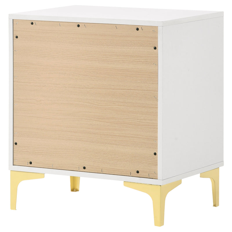 Kendall 2-drawer Nightstand Black