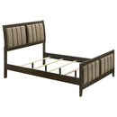Wilkes  California King Bedroom Set Dark Cocoa