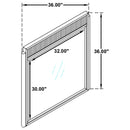 Brookmead Dresser Mirror Black