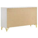Lucia   Bedroom Set Beige and White