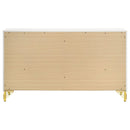Lucia 6-drawer Dresser Cabinet White