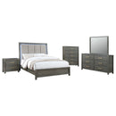 Kenora  California King Bedroom Set Barley Brown