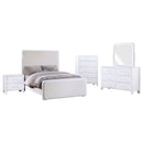 Anastasia  Bedroom Set Pearl White