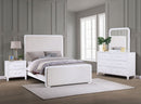 Anastasia  Bedroom Set Pearl White