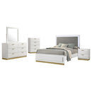 Caraway  California King Bedroom Set Black