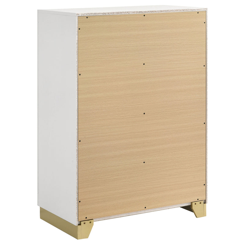 Caraway 4-drawer Bedroom Chest Black