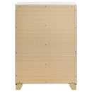 Caraway 4-drawer Bedroom Chest Black