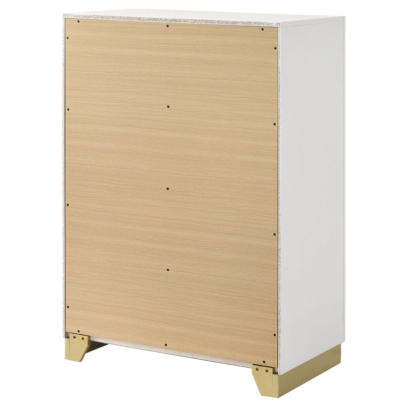 Caraway 4-drawer Bedroom Chest Black