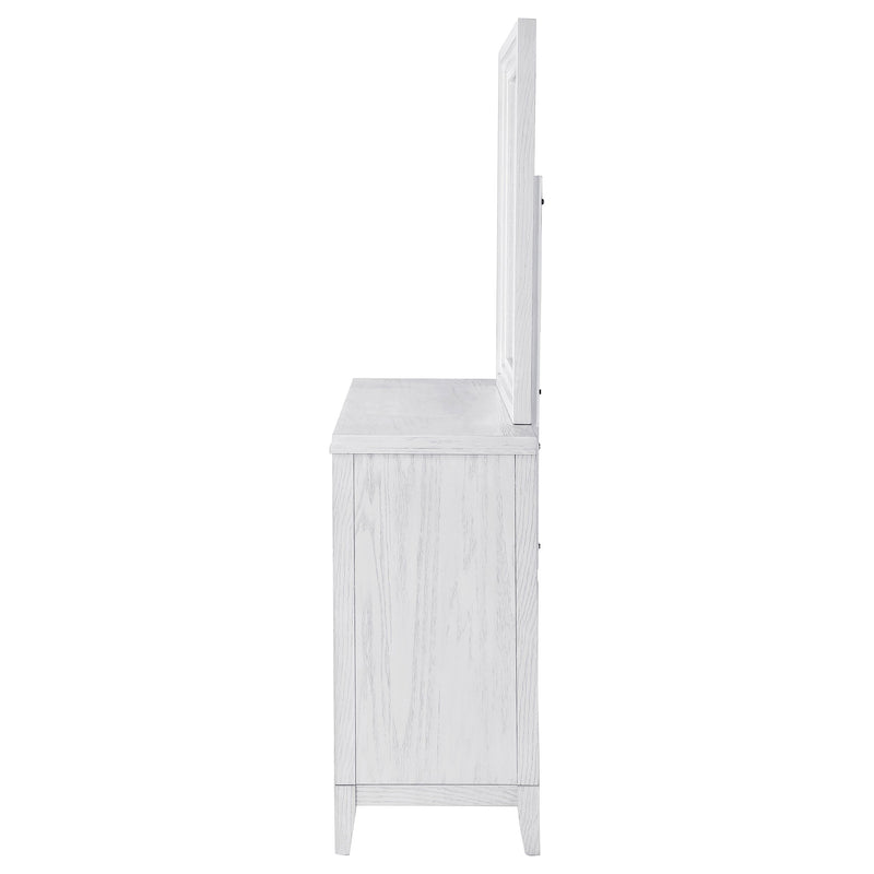 Marielle 6-drawer Bedroom Dresser Distressed White