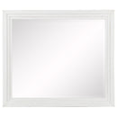 Marielle Dresser Mirror Distressed White