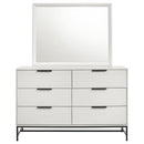 Sonora 6-drawer Bedroom Dresser White
