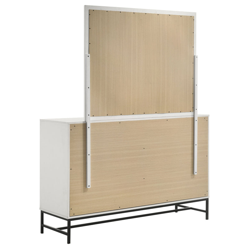 Sonora 6-drawer Bedroom Dresser White