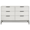Sonora 6-drawer Bedroom Dresser White