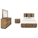 Terrace  California King Bedroom Set Ash Brown