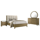 Granada  California King Bedroom Set Natural Pine