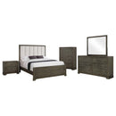 Gran Park  California King Bedroom Set Dark Cocoa