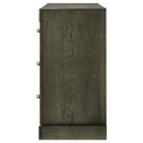 Gran Park 6-drawer Dresser and Mirror Dark Cocoa