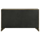 Gran Park 6-drawer Dresser and Mirror Dark Cocoa