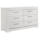 Ives   Bedroom Set Grey High Gloss