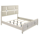 Olivia  California King Bedroom Set Pearl White