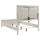 Olivia  California King Bedroom Set Pearl White