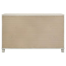 Olivia 6-drawer Dresser and LED Mirror Pearl White