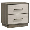 Fenwick  California King Bedroom Set Grey Oak