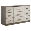 Fenwick  California King Bedroom Set Grey Oak