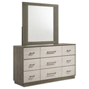 Fenwick 9-drawer Dresser Grey Oak