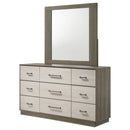 Fenwick 9-drawer Dresser Grey Oak