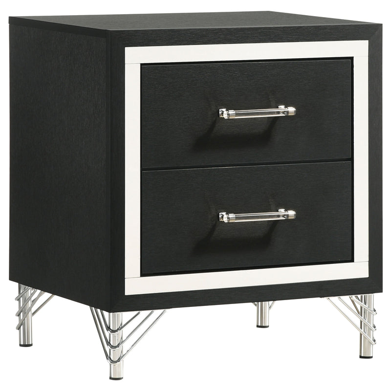 Lucia   Bedroom Set Beige and White