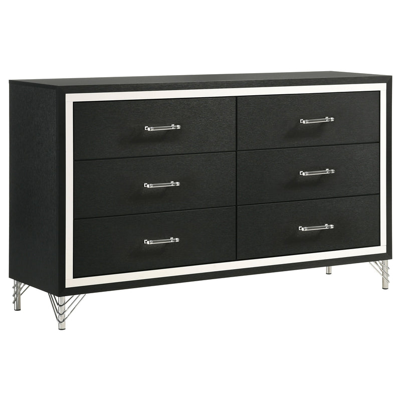 Lucia   Bedroom Set Beige and White