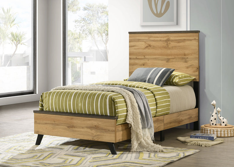 Kaywood 52-inch  Panel Bed Natural Pine
