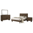 Glenwood   Bedroom Set Warm Brown