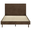 Glenwood 48-inch  Platform Panel Bed Warm Brown