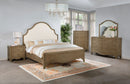Revello  California King Bedroom Set Washed Mango